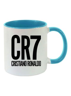 CR7 Cristiano Ronaldo Printed Mug Light Blue