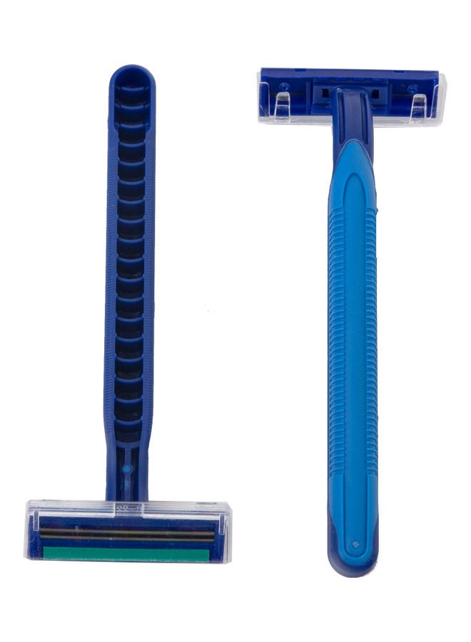COLIER 10-Piece Disposable Razor Blue  - Image 1