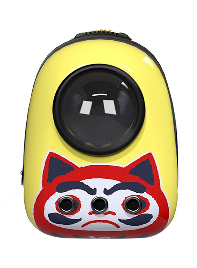 Generic Portable Backpack Yellow 29x32x42cm  - Image 1
