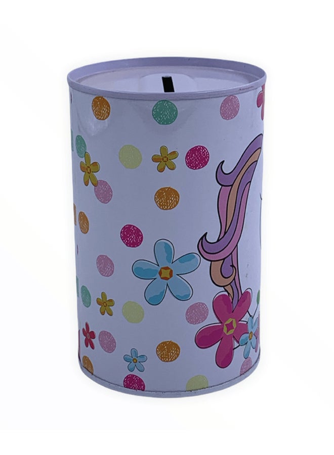 صندوق توفير المال مطبوع عليه يونيكورن - Image 2