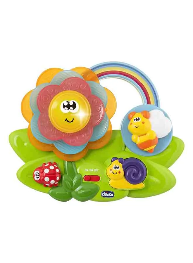شيكو Sense & Focus Sensory Flower Sorter & Stacking Toy, 6m-36m