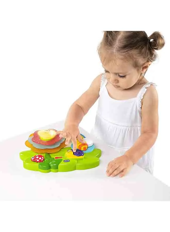 شيكو Sense & Focus Sensory Flower Sorter & Stacking Toy, 6m-36m