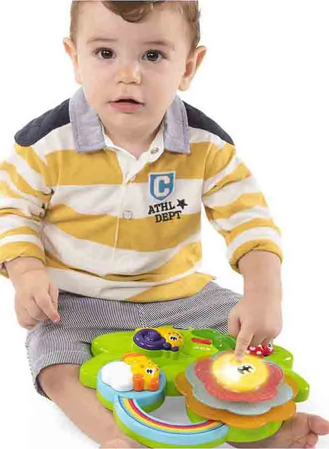 شيكو Sense & Focus Sensory Flower Sorter & Stacking Toy, 6m-36m