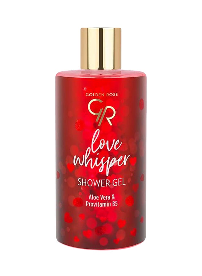 Golden Rose Love Whisper Shower Gel Red 350ml 