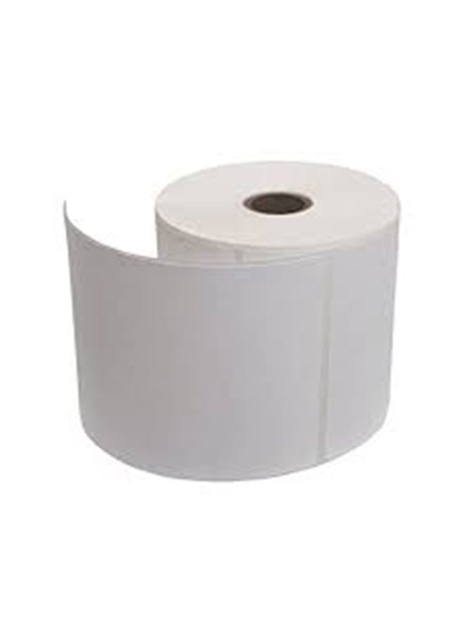 POSTECH 3-Piece Direct Thermal Barcode Label Rolls Set White  - Image 2
