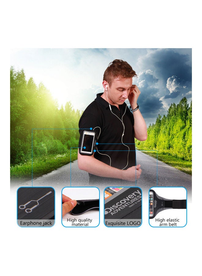 Discovery Adventures Adjustable Waterproof Armband For Cellphone 16.5x3.5x3cm - Image 3