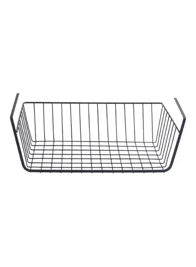 Rack Over Shelf Black 33x11x11cm - Image 1