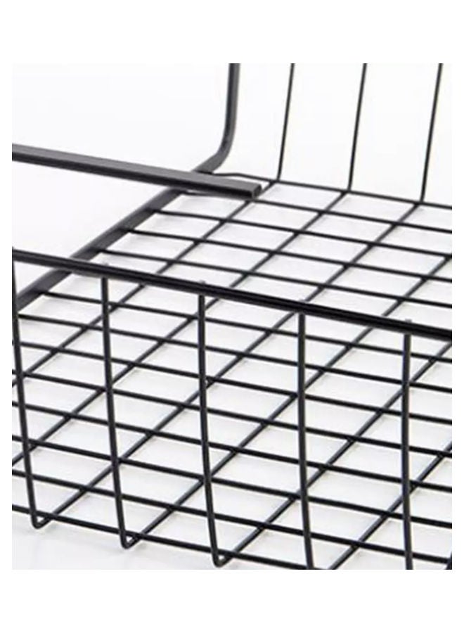 Rack Over Shelf Black 33x11x11cm - Image 3