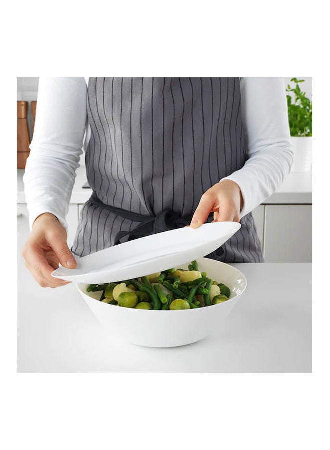 OFTAST Serving Bowl White 23cm - Image 2