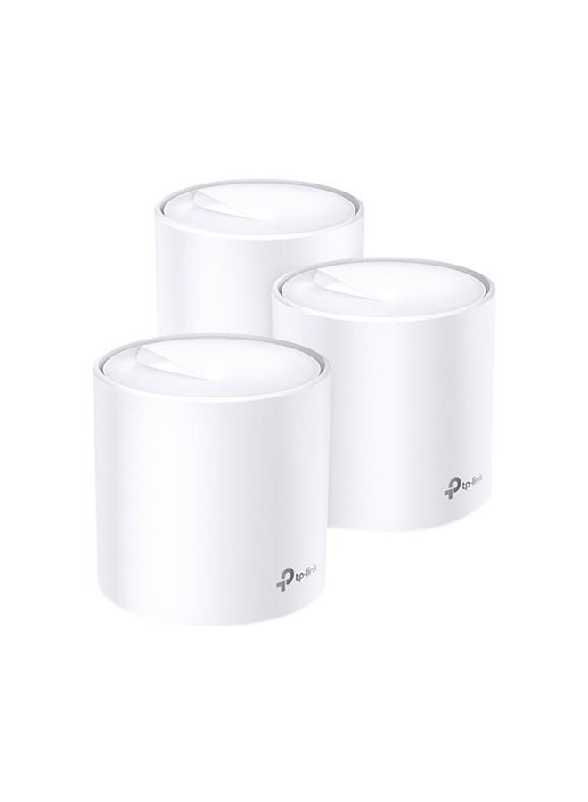 TP-LINK - AX3000 Whole Home Mesh Wi-Fi System White - Image 1