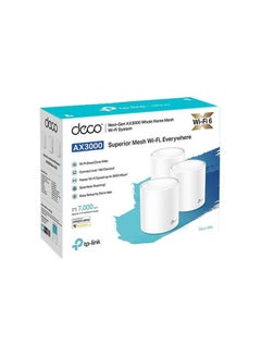 TP-LINK AX3000 Whole Home Mesh Wi-Fi System White  - Image 3