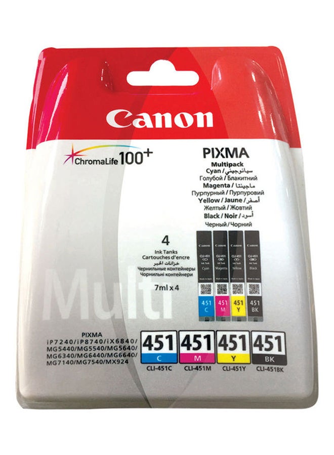 Canon - CLI-451 Ink Cartridge Multicolour - Image 1