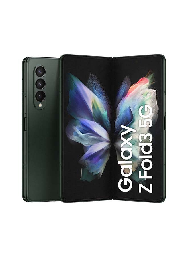 Samsung - Galaxy Z Fold 3 5G Dual SIM Phantom Green 12GB RAM 256GB - International Version - Image 1
