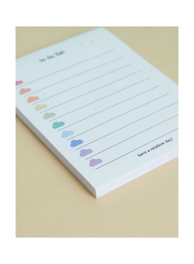 بينك كاكتوس Cloud Memo Pad White  - Image 2