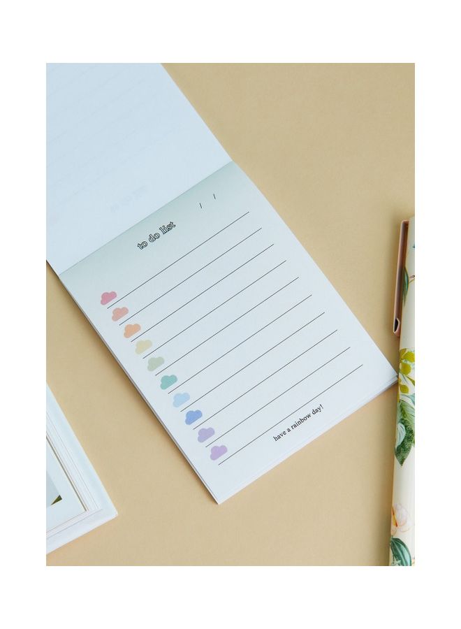 بينك كاكتوس Cloud Memo Pad White  - Image 3