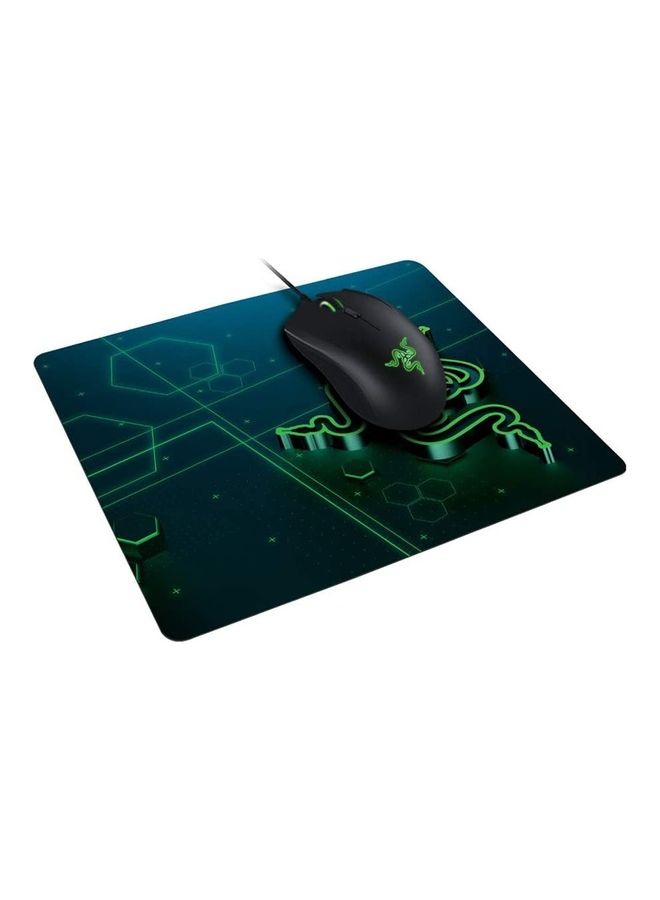 Goliathus Mobile Soft Gaming Mouse Mat Green/Blue