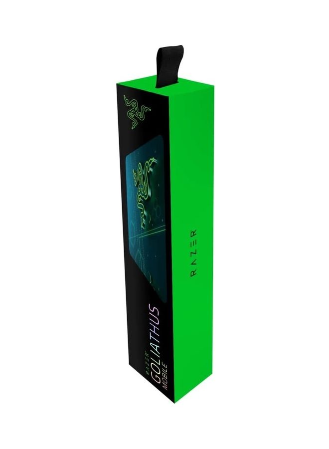 Goliathus Mobile Soft Gaming Mouse Mat Green/Blue