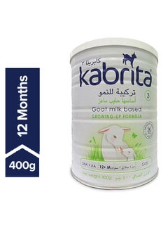كابريتا تركيبة نمو أساسها حليب ماعز للأطفال أكبر من 12 شهرًا 400غرام 