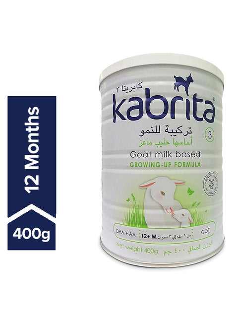 Goat Milk Based Growing-Up Formula 12+ Months 400grams