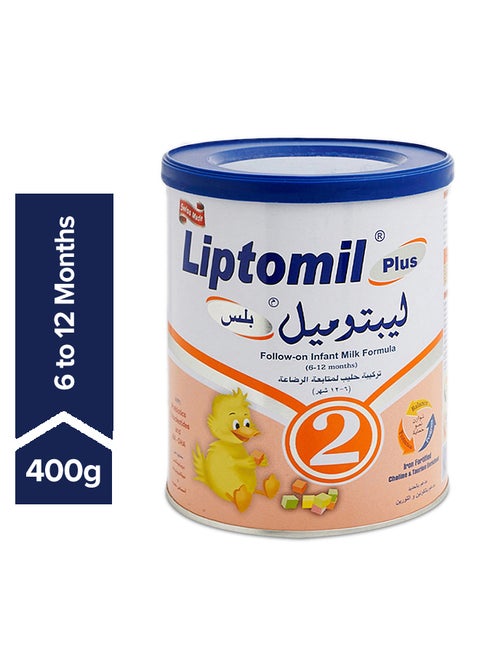 Plus 2 Follow on Infant Milk Formula 6-12 Months 400grams