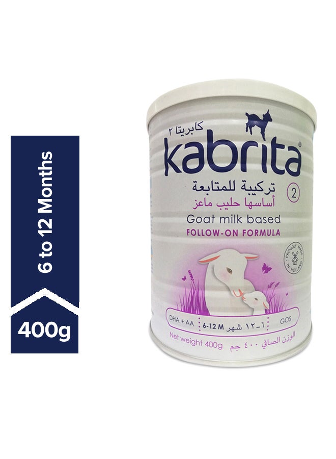 Kabrita Follow-on Formula Goat Milk Powder Stage 2, 6-12 Months 400grams 