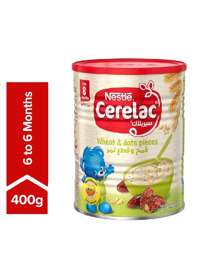 Wheat And Date Pieces Cerelac 400grams - v1630503917/N27128662A_1