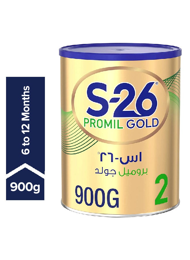 S.26 بروميل جولد المرحلة 2، للأعمار من 6-12 شهرًا، تركيبة ممتازة للمتابعة للأطفال 900جرام  - Image 1