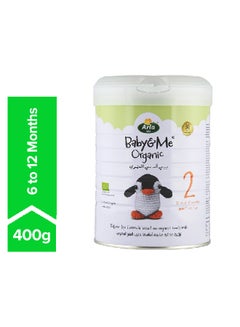 Organic 2 Milk Formula, 6-12 Months 400grams