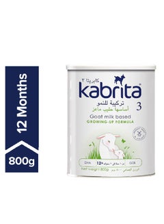 كابريتا تركيبة للنمو أساسها حليب ماعز للأطفال بعمر سنة وما فوق 800جرام  - Image 1