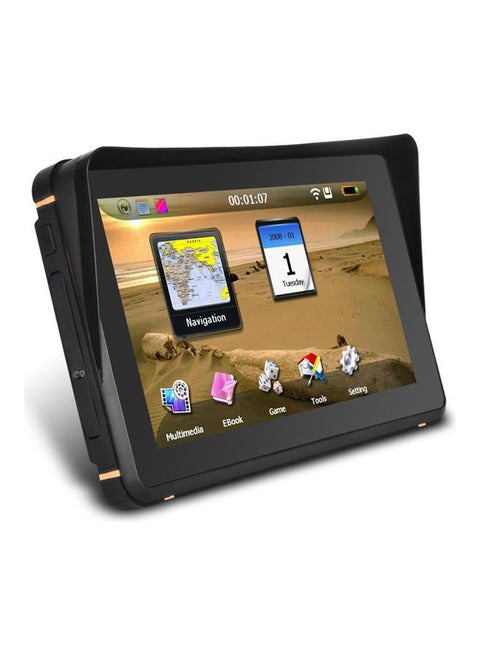 2-In-1 Waterproof Car Navigation GPS System