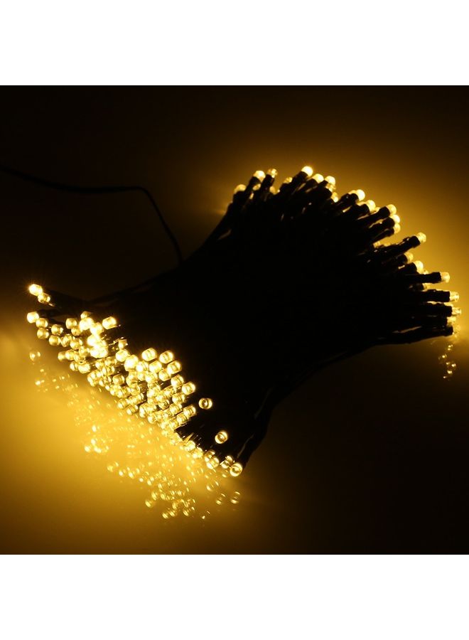 200-LED Water Resistant Solar Powered String Light Warm White - Image 4