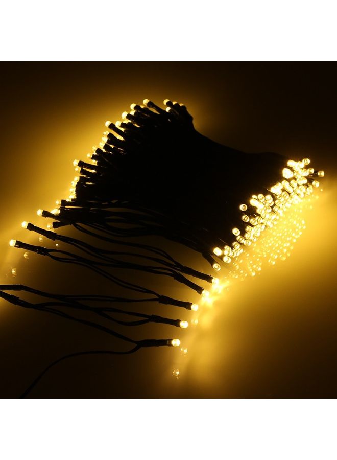 200-LED Water Resistant Solar Powered String Light Warm White - Image 5