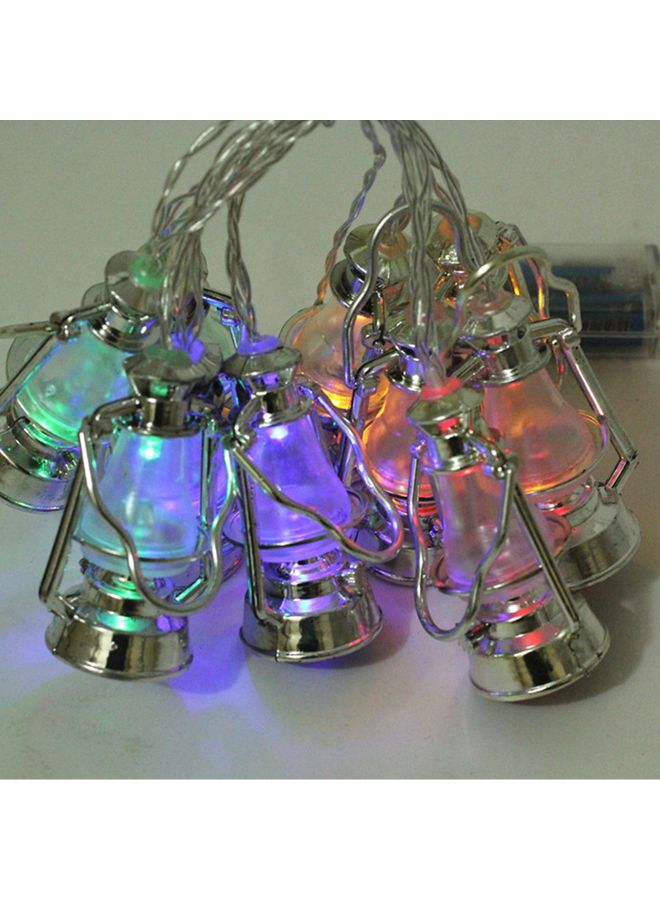 Lamp Shaped LED String Light Multicolour 1.65meter