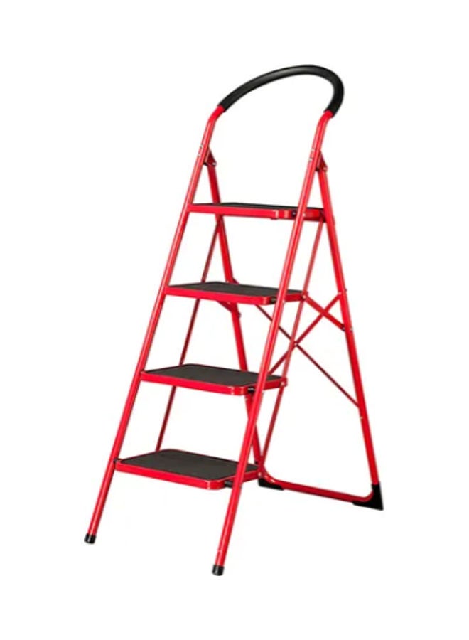 4-Step Ladder Red 130cm