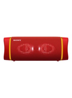 Sony SRS-XB33 Extra Bass Wireless Portable Speaker Red  - Image 1