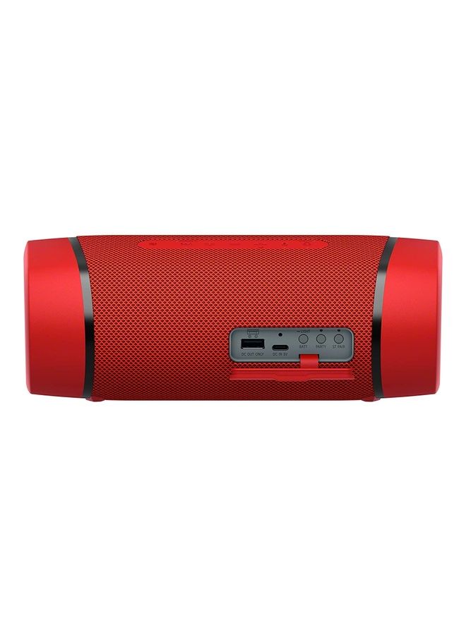 Sony - SRS-XB33 Extra Bass Wireless Portable Speaker Red - Image 1