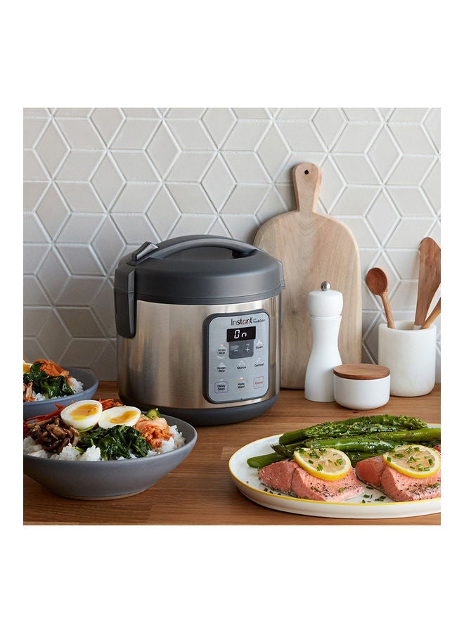 INSTANT - 6 One-Touch Smart Program Rice And Grain Cooker 2.0 L 350.0 W INP-140-5010-01-GC Silver/Black - Image 1