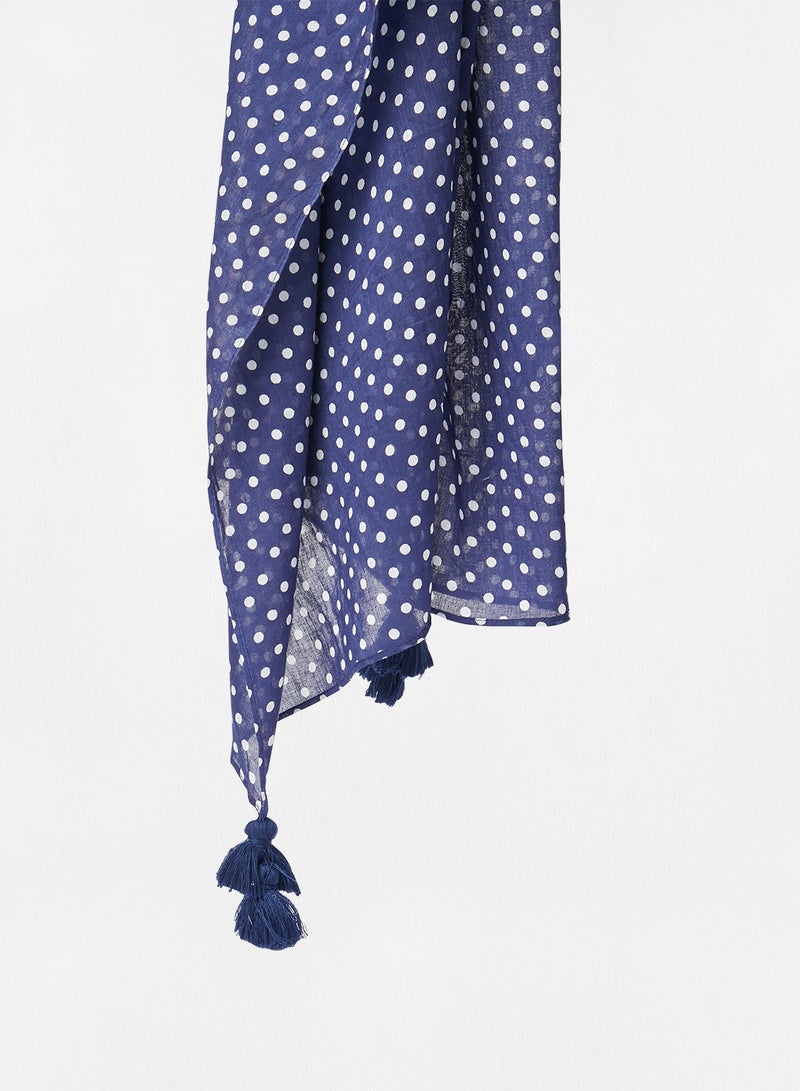 Aila Fashionable Scarf Blue - Image 2