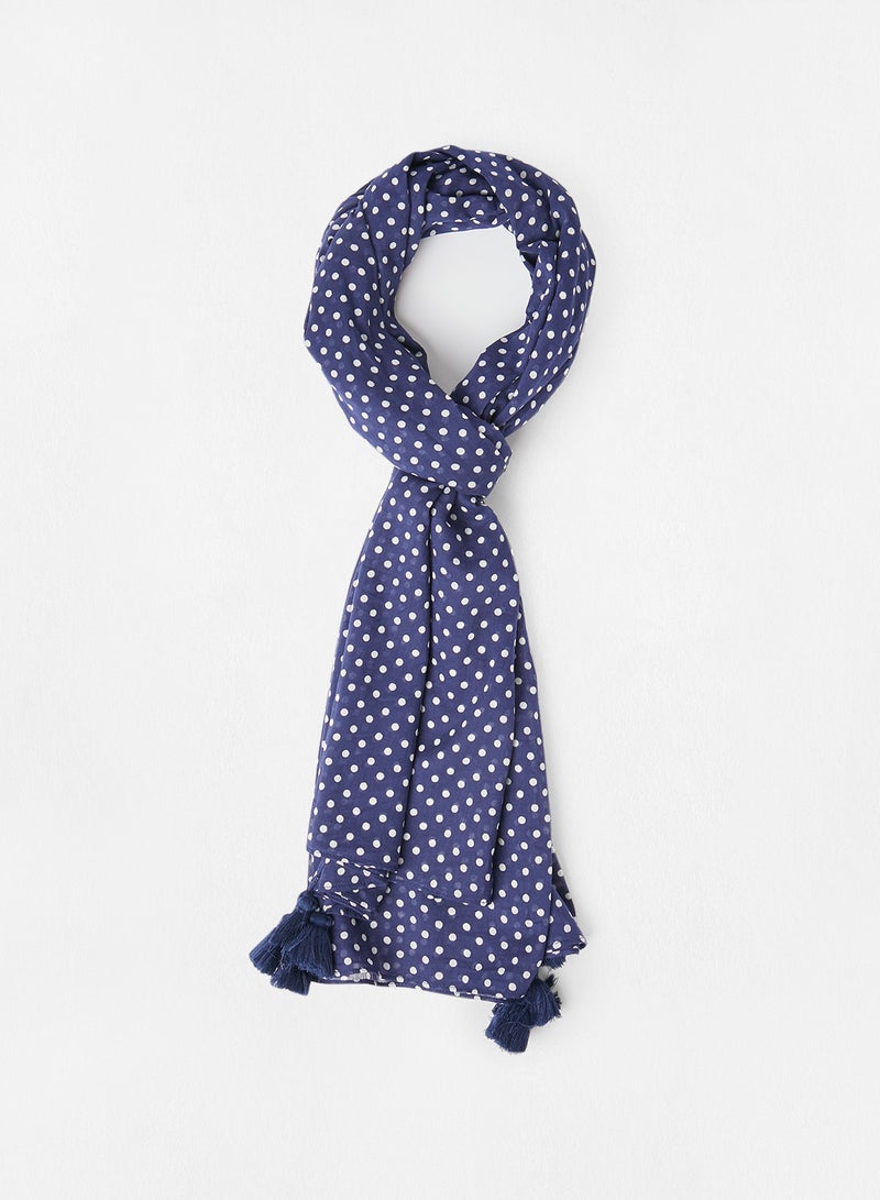 Aila Fashionable Scarf Blue - Image 1