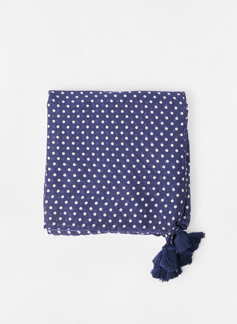 Aila Fashionable Scarf Blue - Image 3