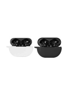 FITME 2-Piece Silicone Case For Huawei Freebuds Pro Black/White  - Image 1