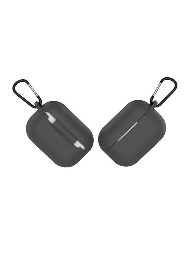 FITME 2-Piece Silicone Case For Apple AirPods Pro Navy/Grey  - Image 2