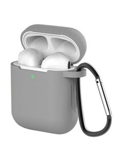 FITME 2-Piece Silicone Case For Apple AirPods 1/2 Navy/Grey  - Image 2
