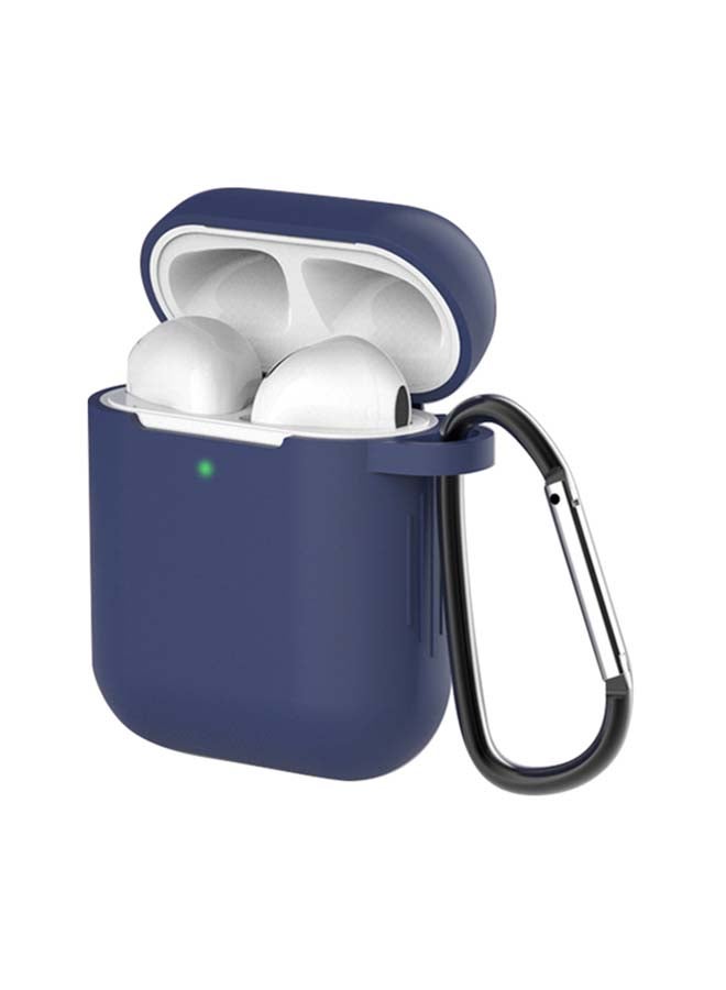 FITME - 2-Piece Silicone Case For Apple AirPods 1/2 Navy/Grey - Image 1