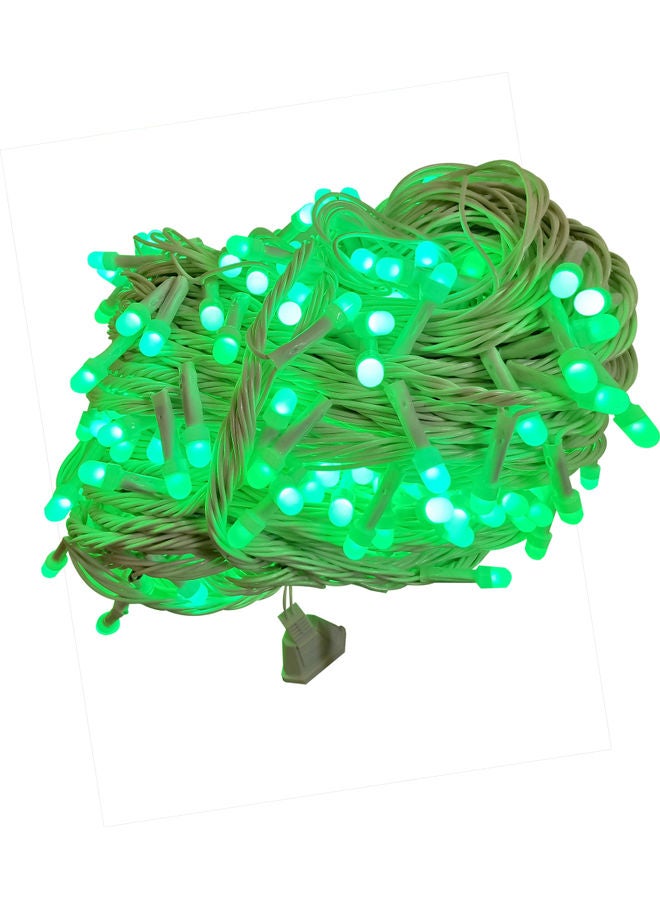 مصباح زينة للحفلات والمهرجانات مكون من 280 مصباح LED أخضر 40متر  - Image 1