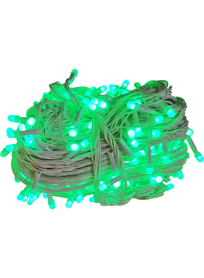 مصباح زينة للحفلات والمهرجانات مكون من 280 مصباح LED أخضر 40متر  - Image 2