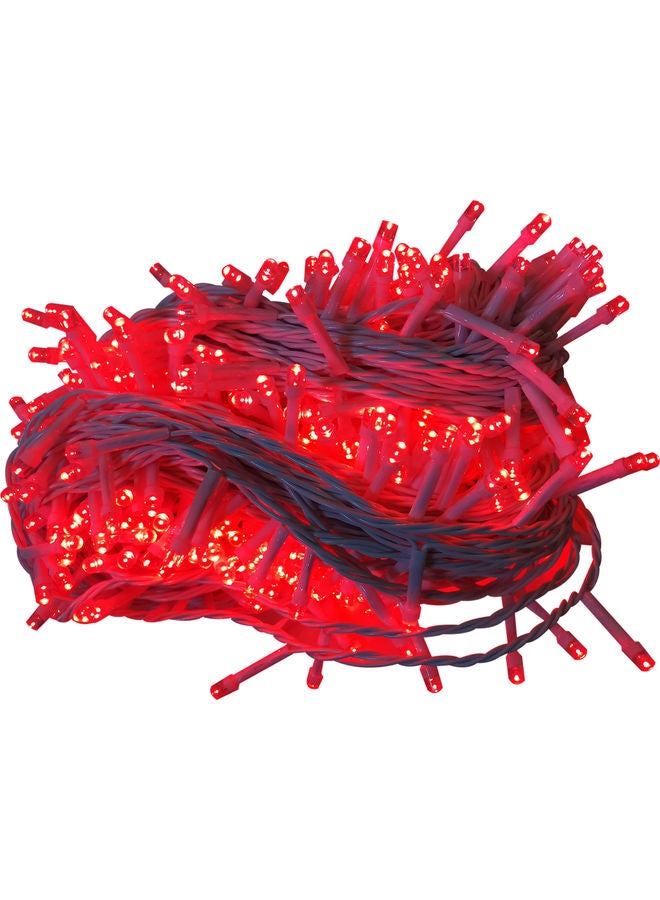 480 LED Decoration Party Wedding And Festival Light Red 50meter  - Image 1