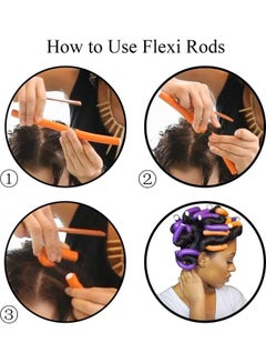 10 Piece Hair Rollers Set Purple - v1630558866/N50621105A_3