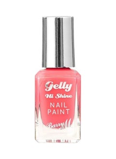Barry M Gelly Hi Shine Nail Paint Pink Grapefruit  - Image 1