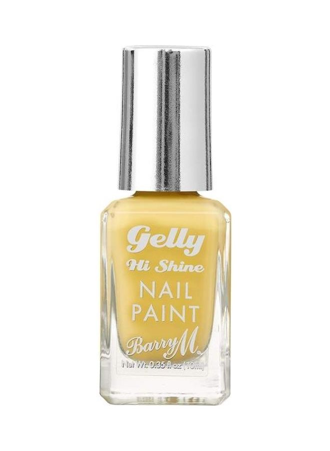 Barry M - Gelly Hi Shine Nail Paint Lemon Sorbet - Image 1